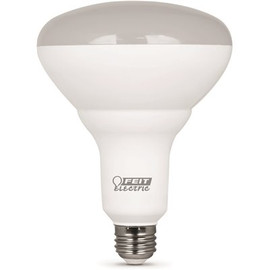 Feit Electric 65-Watt Equivalent BR40 E26 LED Flood Light Bulb Soft White (2700K) (2-Pack)