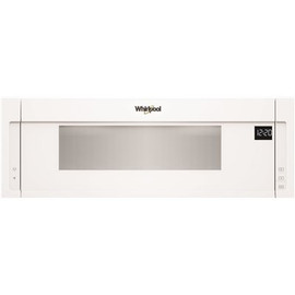 Whirlpool 1.1 cu. ft. Over the Range Low Profile Microwave Hood Combination in White