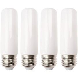 20-Watt Equivalent T10 LED Bulb Halogen Replacement Light Bulb, E26 Medium Base, Dimmable. Soft White (4-Pack) 20-Watt Equivalent T10 LED Bulb Halogen Replacement Light Bulb, E26 Medium Base, Dimmable. Soft White (4-Pack)