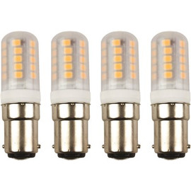 Newhouse Lighting 20-Watt Equivalent T5 with BA15D Base, 120-Volt LED Light Bulb Warm White (4-Pack)