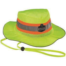 Ergodyne GloWear Large/Extra Large Hi-Vis Lime Green Ranger Hat