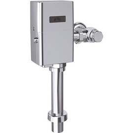 TOTO EcoPower Touchless Urinal 1.0 GPF Toilet Flushometer Valve and 12 in. Vacuum Breaker Set in Polished Chrome