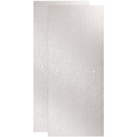 Delta 29-1/32 in. x 67-3/4 in. x 3/8 in. (10 mm) Frameless Sliding Shower Door Glass Panels in Rain (For 50-60 in. Doors)