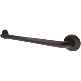 Kingston Brass Americana 24 in. x 1-1/4 in. Grab Bar in Black