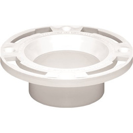 OATEY 4 in. PVC Open Toilet Flange