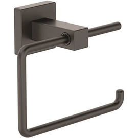 Symmons Duro Wall-Mounted Toilet Paper Holder in Matte Black