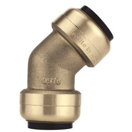 Tectite 3/4 in. Brass Push-To-Connect 45-Degree Elbow