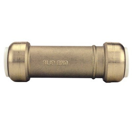 Tectite 3/4 in. Brass Push-to-Connect PVC Slip Repair Coupling