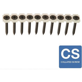 Grip-Rite #6 x 1-1/4 in. Phillips Pan-Head Fine Phosphate-Plated Black Collated Drywall Screw (1000-Pack)