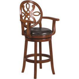 Flash Furniture 30.5 in. Brandy Bar Stool Flash Furniture 30.5 in. Brandy Bar Stool