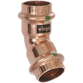 Viega ProPress 1 in. Press Copper 45-Degree Elbow Fitting