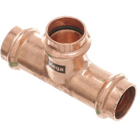 Viega ProPress 1 in. x 1 in. x 3/4 in. Press Copper Reducing Tee Fitting