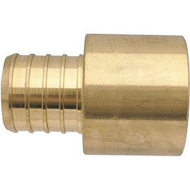 Apollo 1 in. Brass PEX-B Barb x 1 in. Female Copper Sweat Adapter