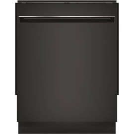 GE 24 in. Built-In Black Top Control ADA Dishwasher with Stainless Steel Tub and 51 dBA