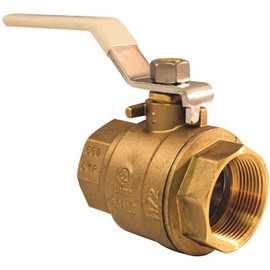 Apollo 1-1/2 in. Lead Free Brass FNPT x FNPT Full-Port Ball Valve