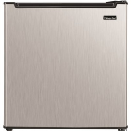 Magic Chef 1.7 cu. ft. Mini Fridge in Stainless Steel Freezerless