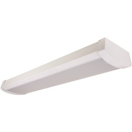 Commercial Electric 24 in. 2,000 Lumens Integrated LED White Wraparound