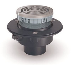 Zurn 5 in. Round Finished Area Floor Drain with 3 in. NH Connection