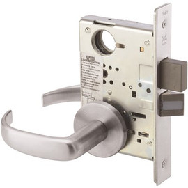 Yale Rose Satin Chrome Mortise Pacific Beach Lever Privacy Handleset