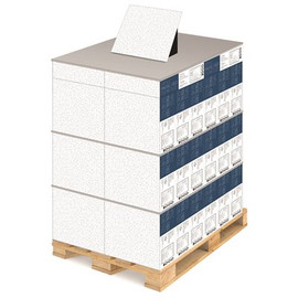 TopTile Mineral Fiber 2 ft. x 2 ft. Lay-In Tegular Edge 15 in./16 in. 360 Fine Fissured Ceiling Tile (1-Pallet) TopTile Mineral Fiber 2 ft. x 2 ft. Lay-In Tegular Edge 15 in./16 in. 360 Fine Fissured Ceiling Tile (1-Pallet)