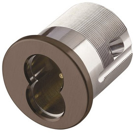 Yale Commercial Locks and Hardware Dark Satin Bronze Rim Cylinder Housing for SFIC, Core Not Included Yale Commercial Locks and Hardware Dark Satin Bronze Rim Cylinder Housing for SFIC, Core Not Included