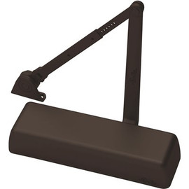 Yale Cast Iron Body Satin Bronze Painted Hold Open Arm Door Closer
