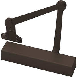 Yale Door Sizes 1 to 6 Aluminum Body Satin Bronze Stop Arm Door Closers