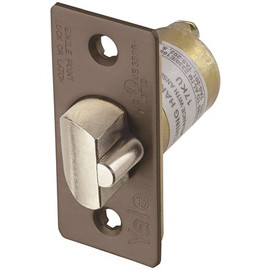 Yale 2-3/8 in. Dark Satin Bronze Backset Latch Bolt Dead Latching