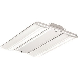 Hubbell Lighting Peloton 2 ft. 128-Watt Equivalent Integrated LED White High Bay Light with Wide Light Distribution, 4000K