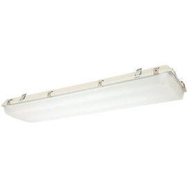 Hubbell Lighting Vaportite 4.3 ft. 250-Watt Equivalent Integrated LED White High Bay Light with Frosted Acrylic Lens