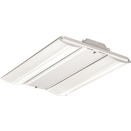 Hubbell Lighting Peloton 2 ft. 128-Watt Equivalent Integrated LED White High Bay Light with Wide Distribution, 5000K