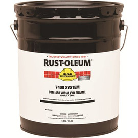 Rust-Oleum 5 gal. White 7400 Interior/Exterior Alkyd Enamel Paint