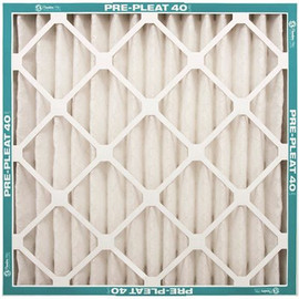 AAF Flanders 18 in. x 18 in. x 1 Prepleat 40 MERV 8 Air Filter (Case of 12)