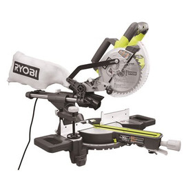 RYOBI 10 Amp Corded 7-1/4 in. Compound Sliding Miter Saw