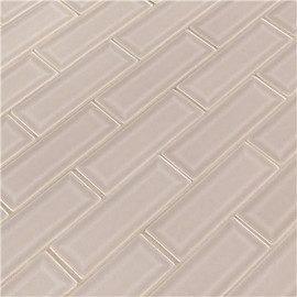 MSI Portico Pearl Beveled 11.5 in. x 14.75 in. Glossy Ceramic Stone Look Wall Tile (10 sq. ft./Case)