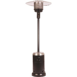 Fire Sense 46,000 BTU Onyx and Stainless Steel Gas Patio Heater