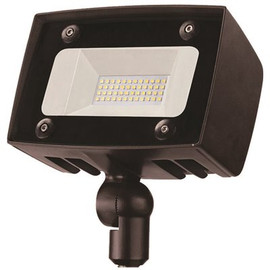 Commercial Electric Architectural 150-Watt Equivalent Integrated Outdoor LED Flood Light, 2000 Lumens, Security Light