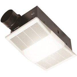 Broan-NuTone 80 CFM Ceiling Bathroom Exhaust Fan with Light and 1300-Watt Heater