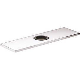 KOHLER Insight 1.3125 in. Escutcheon Square Plate in Polished Chrome