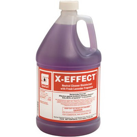 X-Effect 1 Gal. Fresh Lavender Scent One Step Cleaner/Disinfectant (4-Case)