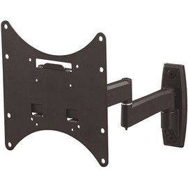 Continuus Double Arm Tilt and Pivot Wall Mount for 22 in. to 49 in. 55 lbs Max. Color is Black.