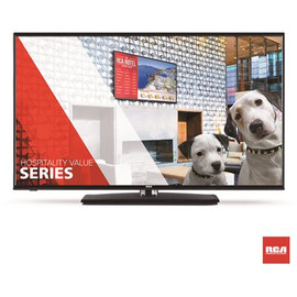 RCA 43 in. Hospitality Class LED 1080p 60HZ HDTV, Non Pro: Idiom and No b-LAN