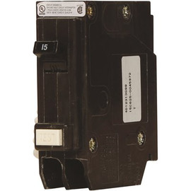 Eaton BR 15 Amp Single Pole Self Test Ground Fault Circuit Breaker Eaton BR 15 Amp Single Pole Self Test Ground Fault Circuit Breaker