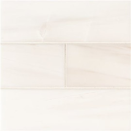 MSI Bianco Dolomite 3 in. x 6 in. Polished Marble Look Floor and Wall Tile (1.25 sq. ft./Case) MSI Bianco Dolomite 3 in. x 6 in. Polished Marble Look Floor and Wall Tile (1.25 sq. ft./Case)