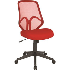 Carnegy Avenue Red Mesh Office/Desk Chair