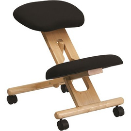 Flash Furniture 24 in. Black Kneeling Office Chair Flash Furniture 24 in. Black Kneeling Office Chair