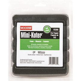 Wooster 6 in. Mini-Koter Foam Roller (10-Pack)