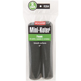 Wooster 6 in. Mini-Koter Foam Roller (2-Pack)