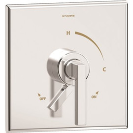 Symmons Duro 1-Handle Wall-Mounted Valve Trim Kit with Volume Control in Polished Chrome (Valve not Included)