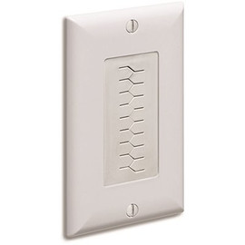 Arlington Industries Cable Entry Device Slotted Cover with Wall Plate